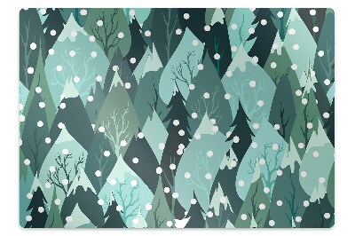 Desk chair mat cold mountain