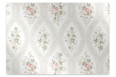 Computer chair mat retro wallpaper