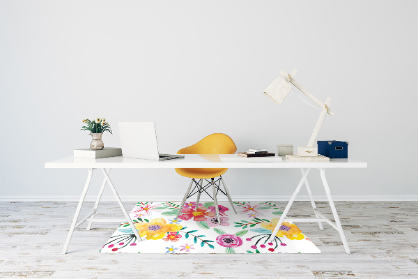Office chair mat Magic Garden