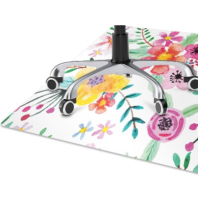 Office chair mat Magic Garden