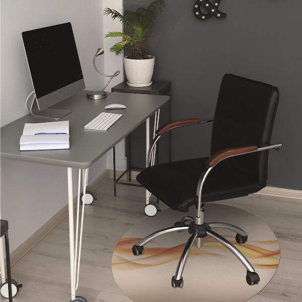 Office chair mat Flame