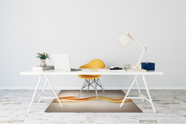 Office chair mat Flame