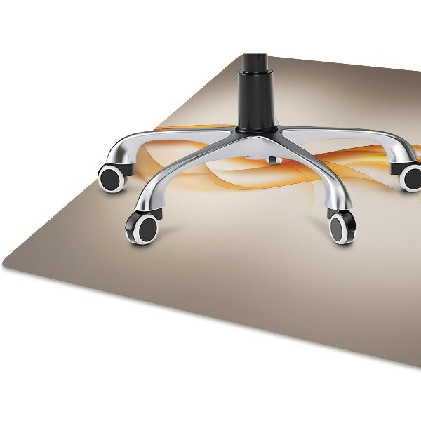 Office chair mat Flame