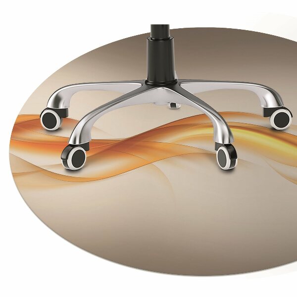 Office chair mat Flame