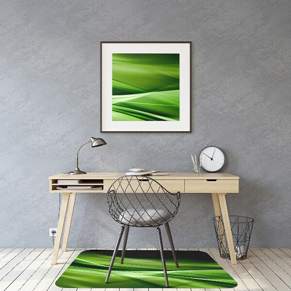 Computer chair mat Abstraction grassy