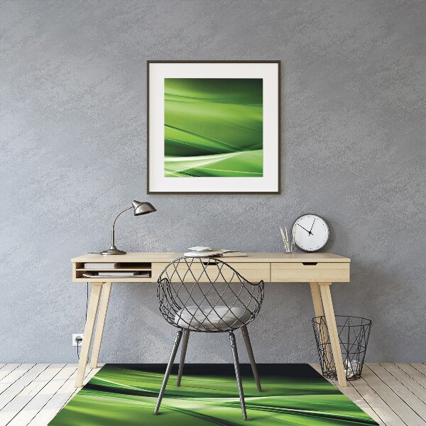 Computer chair mat Abstraction grassy