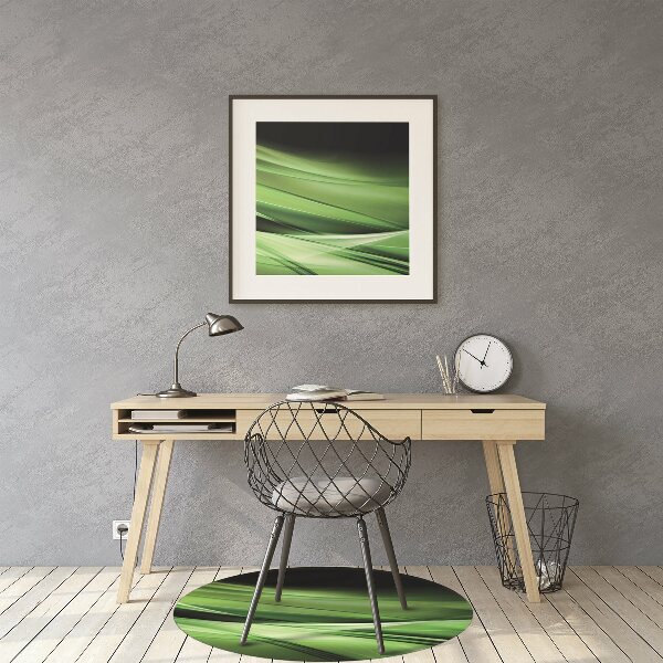 Computer chair mat Abstraction grassy