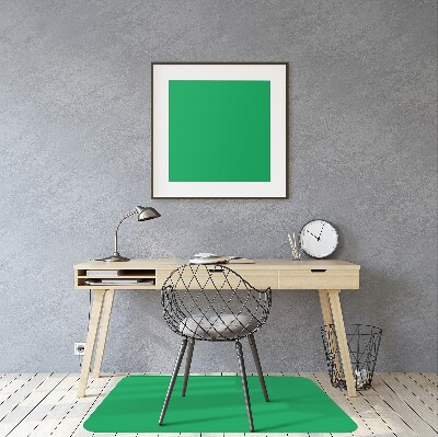 Office chair mat Grassy green color