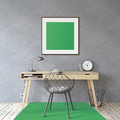 Office chair mat Grassy green color