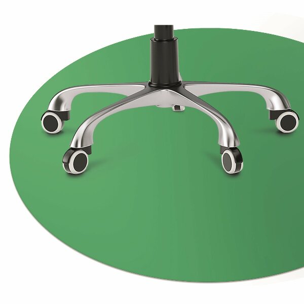 Office chair mat Grassy green color