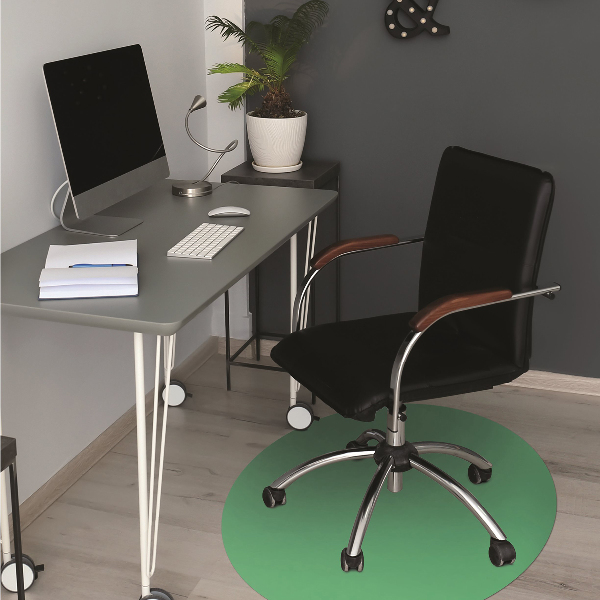Office chair mat Green color