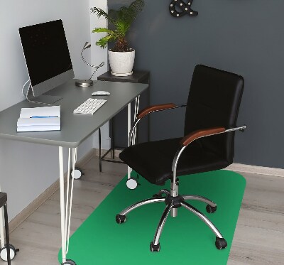 Office chair mat Green color