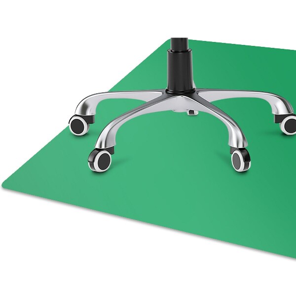 Office chair mat Green color