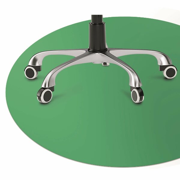 Office chair mat Green color