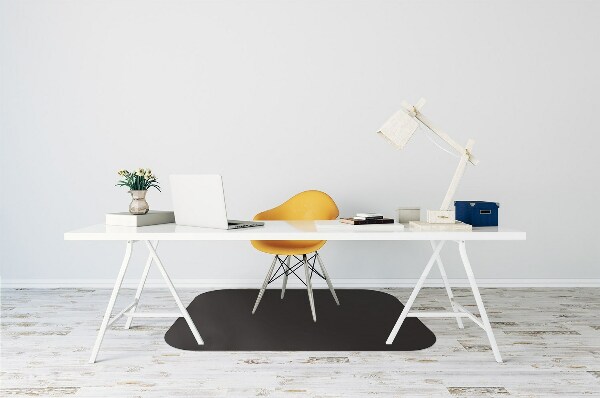 Office chair mat Black colour