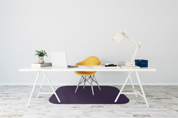 Office chair mat Color Steel blue