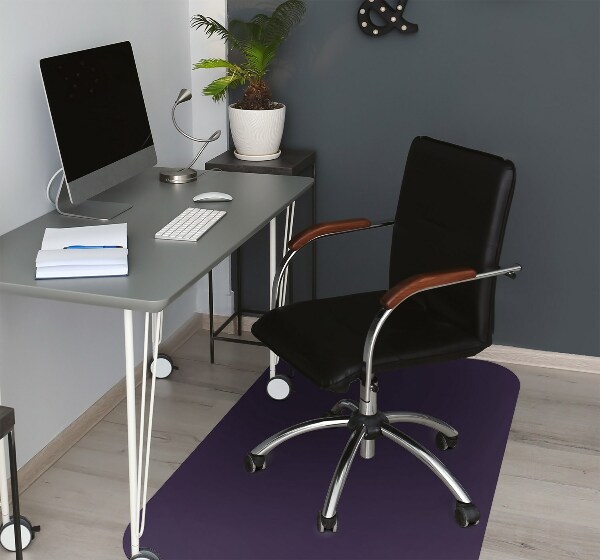 Office chair mat Color Steel blue