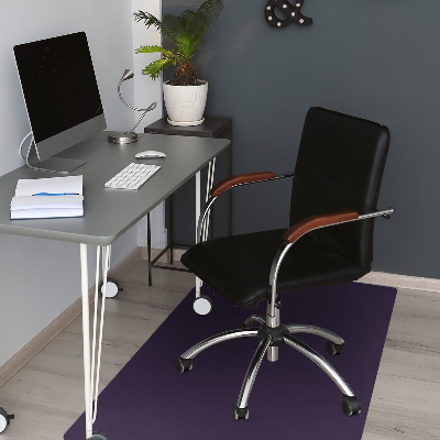 Office chair mat Color Steel blue