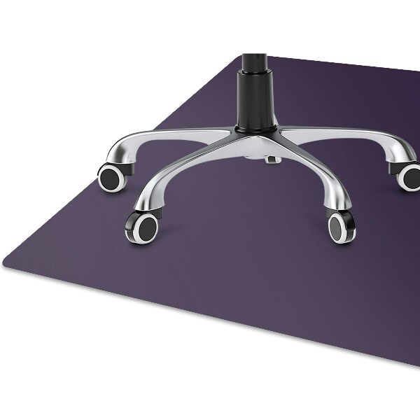 Office chair mat Color Steel blue