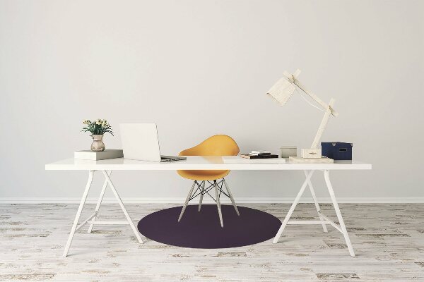 Office chair mat Color Steel blue