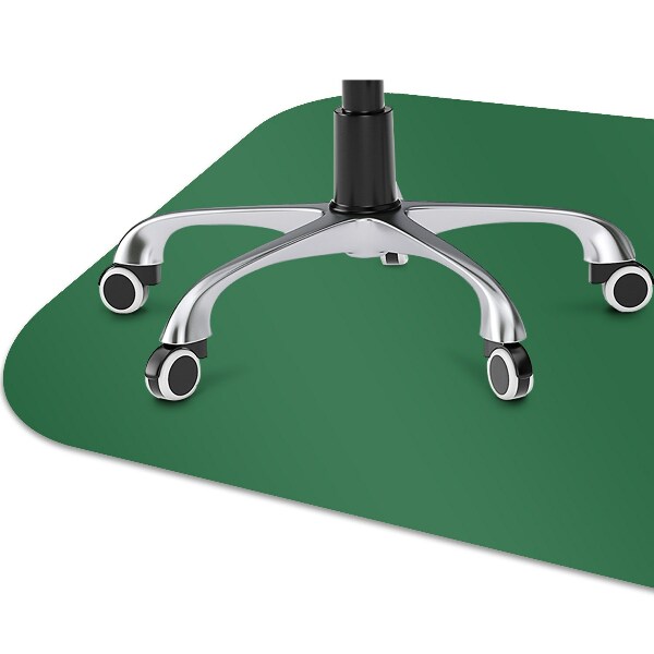 Desk chair mat Color Forest Green
