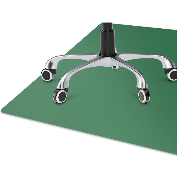 Desk chair mat Color Forest Green