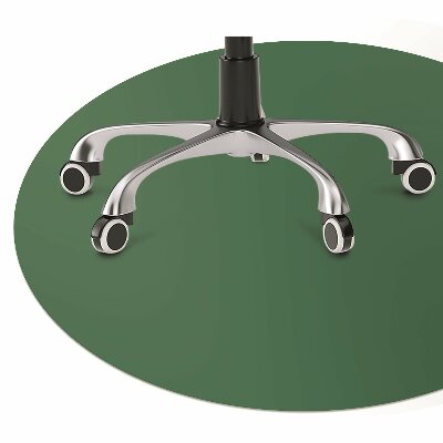 Desk chair mat Color Forest Green