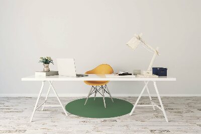 Desk chair mat Color Forest Green