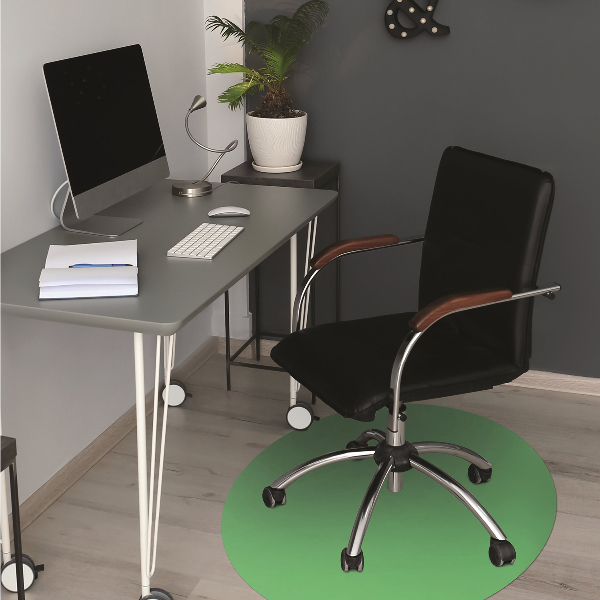 Desk chair mat Color Light green