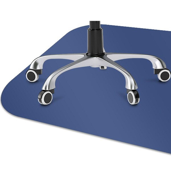 Office chair floor protector Blue color