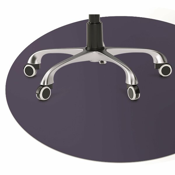 Office chair floor protector Navy blue