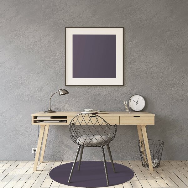 Office chair floor protector Navy blue