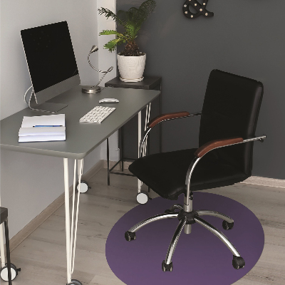 Office chair floor protector color Cobalt