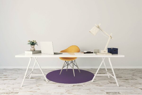 Office chair floor protector color Cobalt