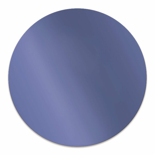 Computer chair mat Dark color azure