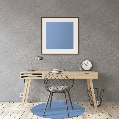 Office chair mat color Blue