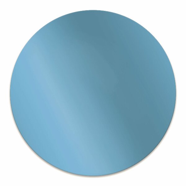 Computer chair mat Bright blue color