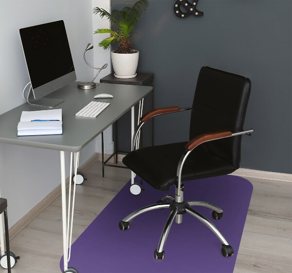 Desk chair floor protector Color Royal Navy