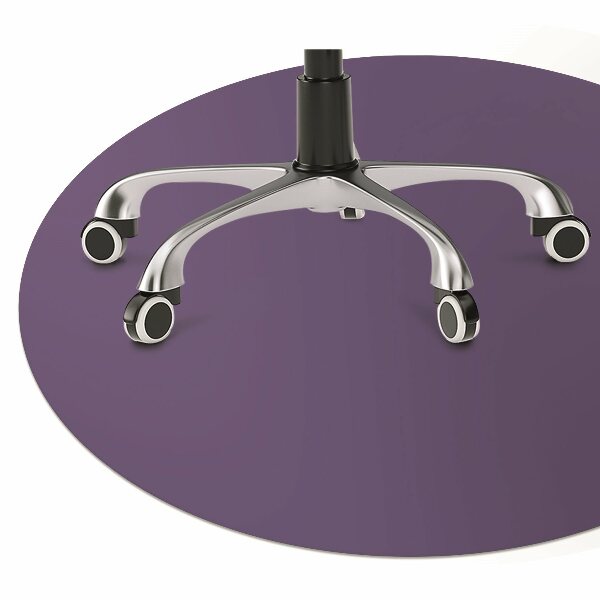Office chair floor protector color Purple