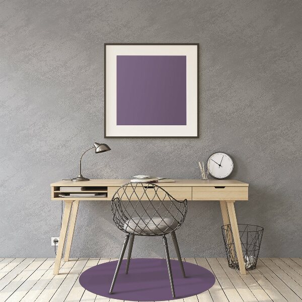 Office chair floor protector color Purple