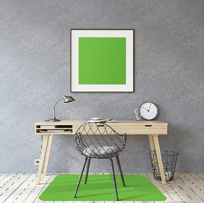 Desk chair mat Color: Yellow green
