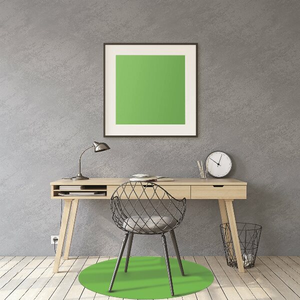 Desk chair mat Color: Yellow green