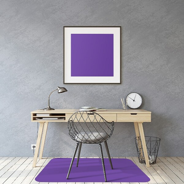 Chair mat Modrakowy color blue