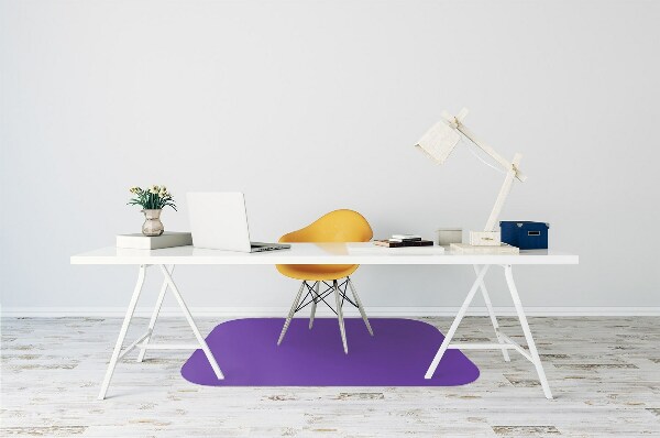 Chair mat Modrakowy color blue