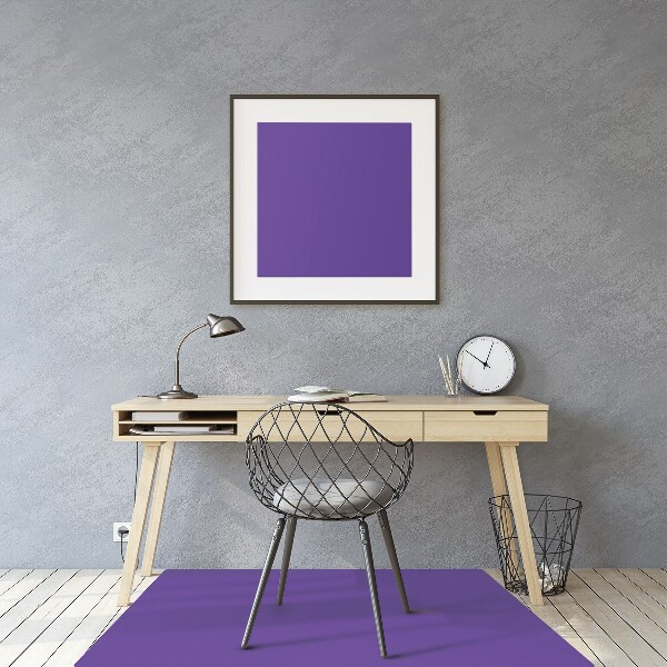 Chair mat Modrakowy color blue