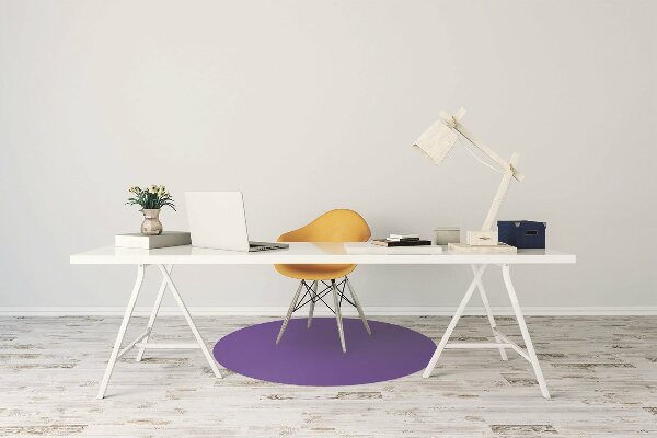 Chair mat Modrakowy color blue
