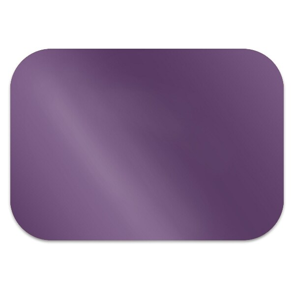 Desk chair mat Dark purple color