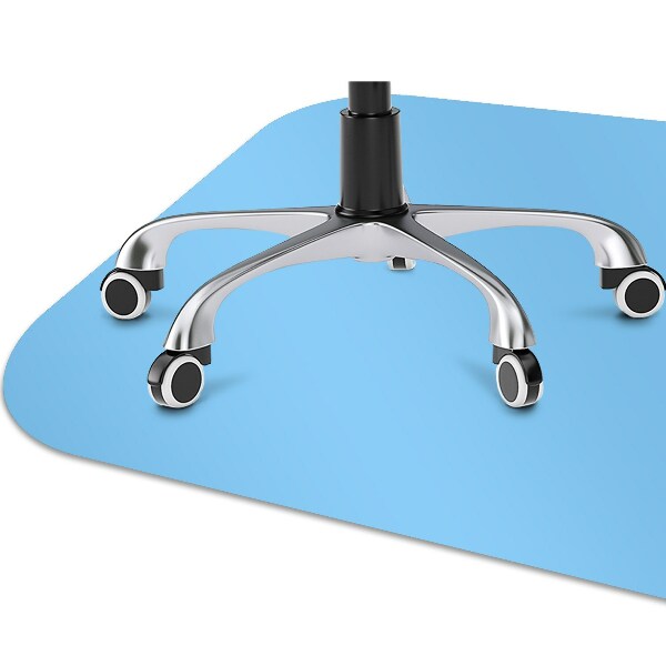 Chair mat Pastel blue color