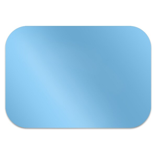 Chair mat Pastel blue color