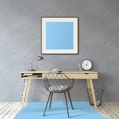 Chair mat Pastel blue color